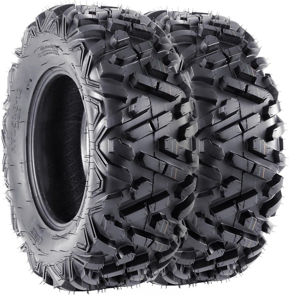 2 Set ATV Tires 26x1114 All Terrain Tires ATV Tires 6PR Sand Mud Off