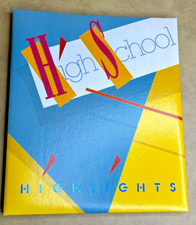 VTG Hallmark 80's High School Graduation Keepsake Scrapbook Album USA NEW READ 