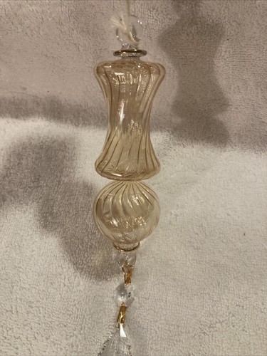 Egyptian museum Hand Blown Egyptian German Pyrex Glass Christmas Ornament NEW! - Picture 11 of 20