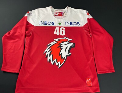 HC Lausanne Ice Hockey Team Jersey Mens Size XL Swiss National