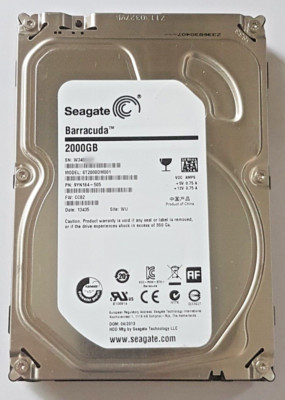 2 TB SATA Seagate Barracuda ST2000DM001 7200rpm 64MB HDD 3.5'' interne Festplatte