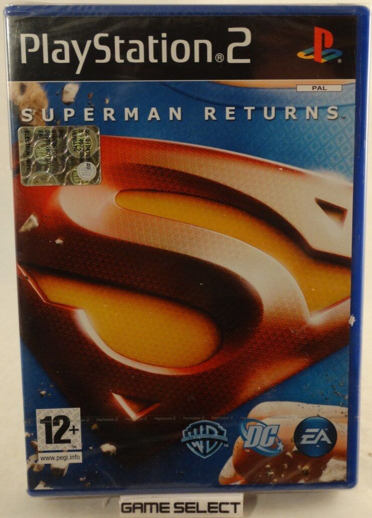 Superman Returns Super MAN ps2 playstation 2 pal - - Neuf Scellé