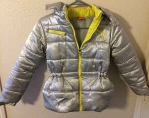 puma silver jacket