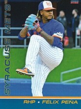 2022 Syracuse Mets Felix Pena New York Mets