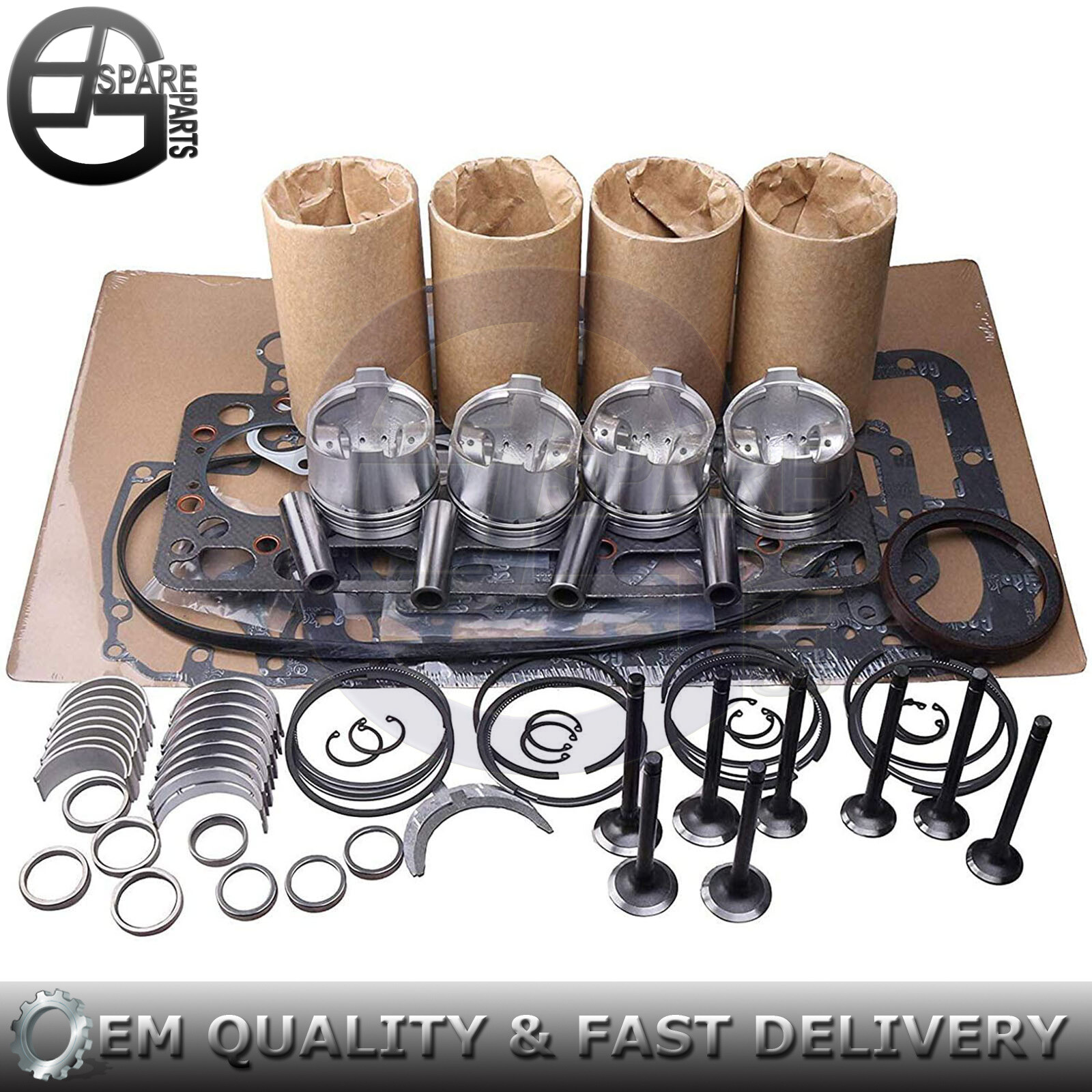 Overhaul Rebuild Kit For Toyota 1KDFTV 1KD Engine Hilux Prado