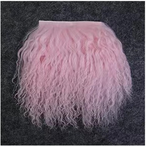 2x4" Tibetan Lamb Mohair for Doll Wigs Mongolian Curly Fur Hair Reroot Doll Hair - Picture 26 of 47