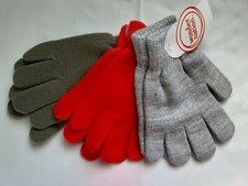 Wonder Nation Winter 3 Pack. One Size Kids Gloves. New
