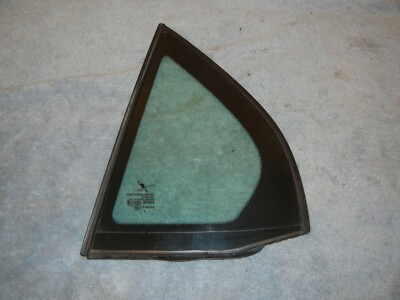 SAAB 9-3 4 Door Sedan Left Rear Door 1/4 Glass Window 03 - 07   12804489  Y1