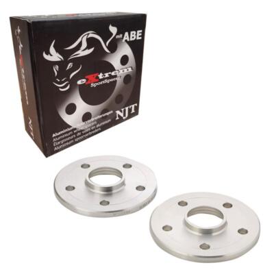 Spurverbreiterung 5x112 SHLPDFM 4 Stück 15mm & 20mm Spurverbreiterung Distanzscheiben Set Radzierblenden 16 Zoll