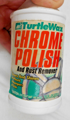 Display Garage Service Station Turtle Wax Chrome Polish Rust Remover T280R