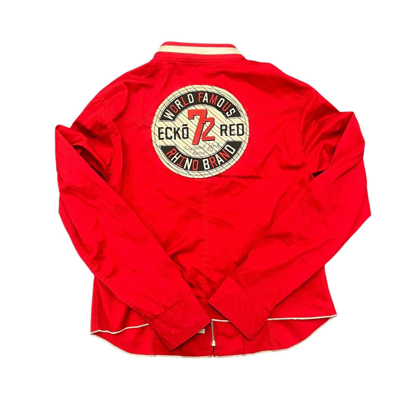 Vintage Ecko Red Basic Jacket Womens Size XL Crop… - image 8