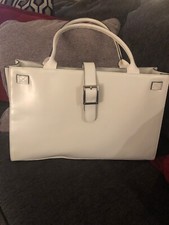 Wilson's Leather Bag / All In One Tote White Bone