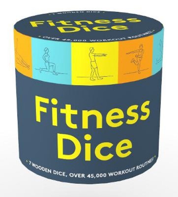 Fitnesswürfel: 7 Holzwürfel, über 45.000 Trainingsroutinen! [Mit Buch(en)]