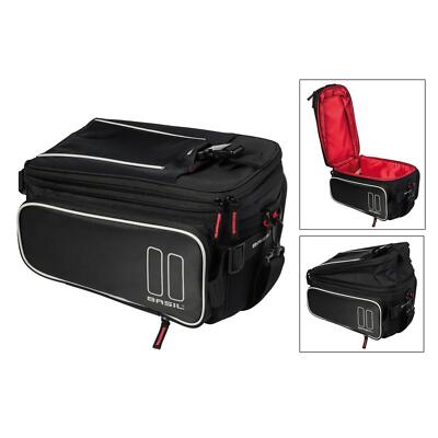 Basil Fahrrad Gepäckträger Tasche Sport Design 36x26x18cm 7-15L Wasserabweisend