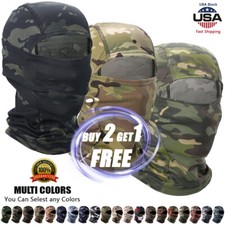Military Full Face Mask Balaclava Headwear Outdoor Ski Riding Hunting Head Hood