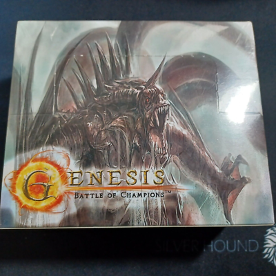 Genesis Battle of Champions tcg BETA Booster Box New Sealed Genesis Battle of Champions tcg BETA Booster Box New Sealed