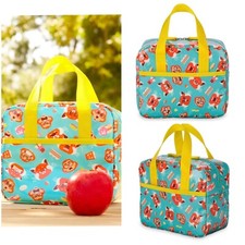 Disney Store Mei Lee Red Panda Lunch Bag Turning Red School Lunch Box New