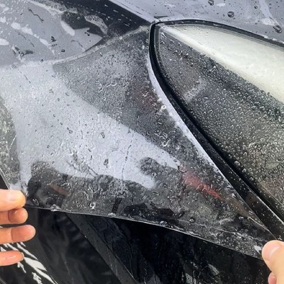 One Roll PAINT PROTECTION FILM TPU THICKNESS 7.5 MIL. PPF CLEAR 12''x59.84''