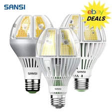 SANSI LED Light Bulb 10,000lm 5000K Daylight For Home Workshop Energy Efficient 