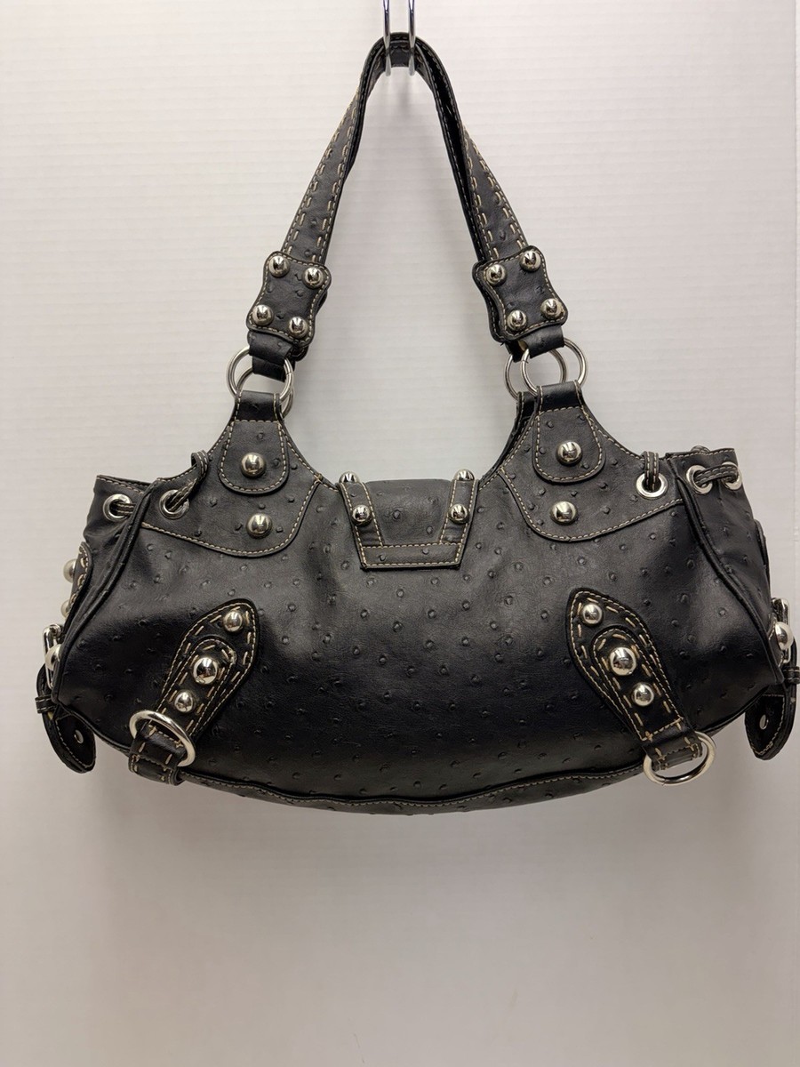GUESS Vintage 90s Leather Shoulder Bag Y2K Rare | eBay