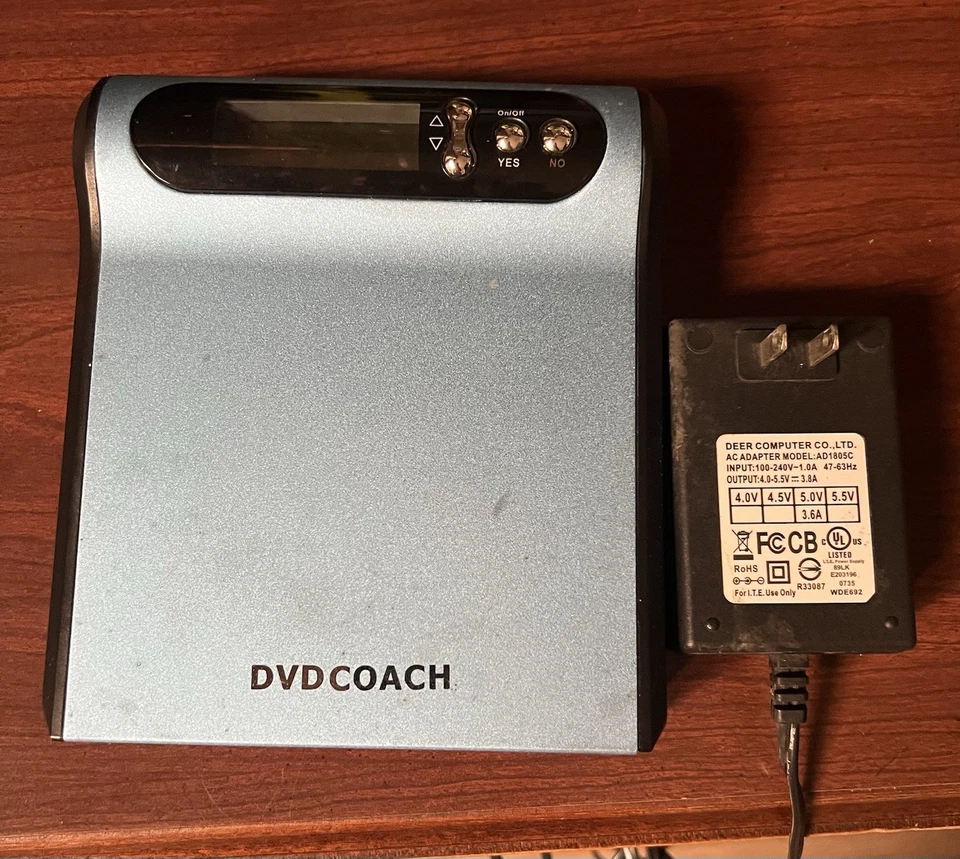 Duplicador de DVD/CD portátil EZ Dupe 1 copia EZD 880 (azul) Foto 3 de 4