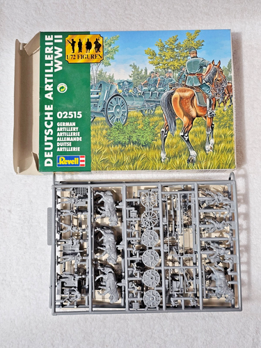 Vintage 1995 Revell German Artillery WWII 1/72 Figures - Complete - Picture 6 of 10