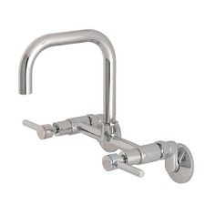 Kingston Brass KS813 Concord 1.8 GPM Widespread Bridge Kitchen - Chrome