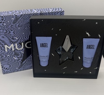 Mugler Angel EDP Gift Set W Lotion, And Shower Gel NIB $99.00 Value