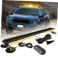 42inch 206 LED Rooftop Emergency Strobe Light Bar Flashing Safety Lights Amber