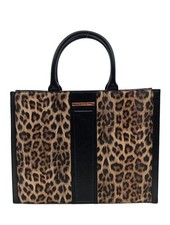 NIKKIE Borsa con manico Donna Borsa marrone-crema-nero stile casual