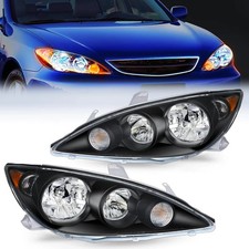 Headlight Assembly Compatible with 2005 2006 Toyota Camry LE XLE SE Headlamps Re