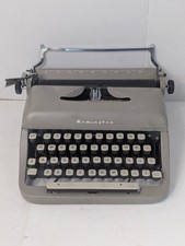 Vintage Remington Rem-Riter Manual Portable Typewriter - Made In Holland thumbnail