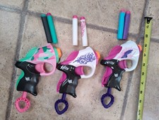 Nerf Rebelle Sweet Revenge Soft Dart Blaster Toy Gun Mini Lot Of 3 Hasbro