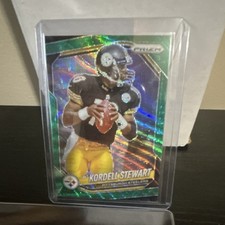 Panini 2025 Prizm Kordell Stewart Green Prizm #288 Pittsburgh Steelers Football