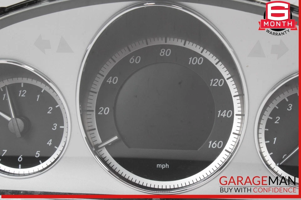 10-13 Mercedes W212 E350 E500 E550 Instrument Cluster Speedometer Odometer OEM - Image 3 of 4