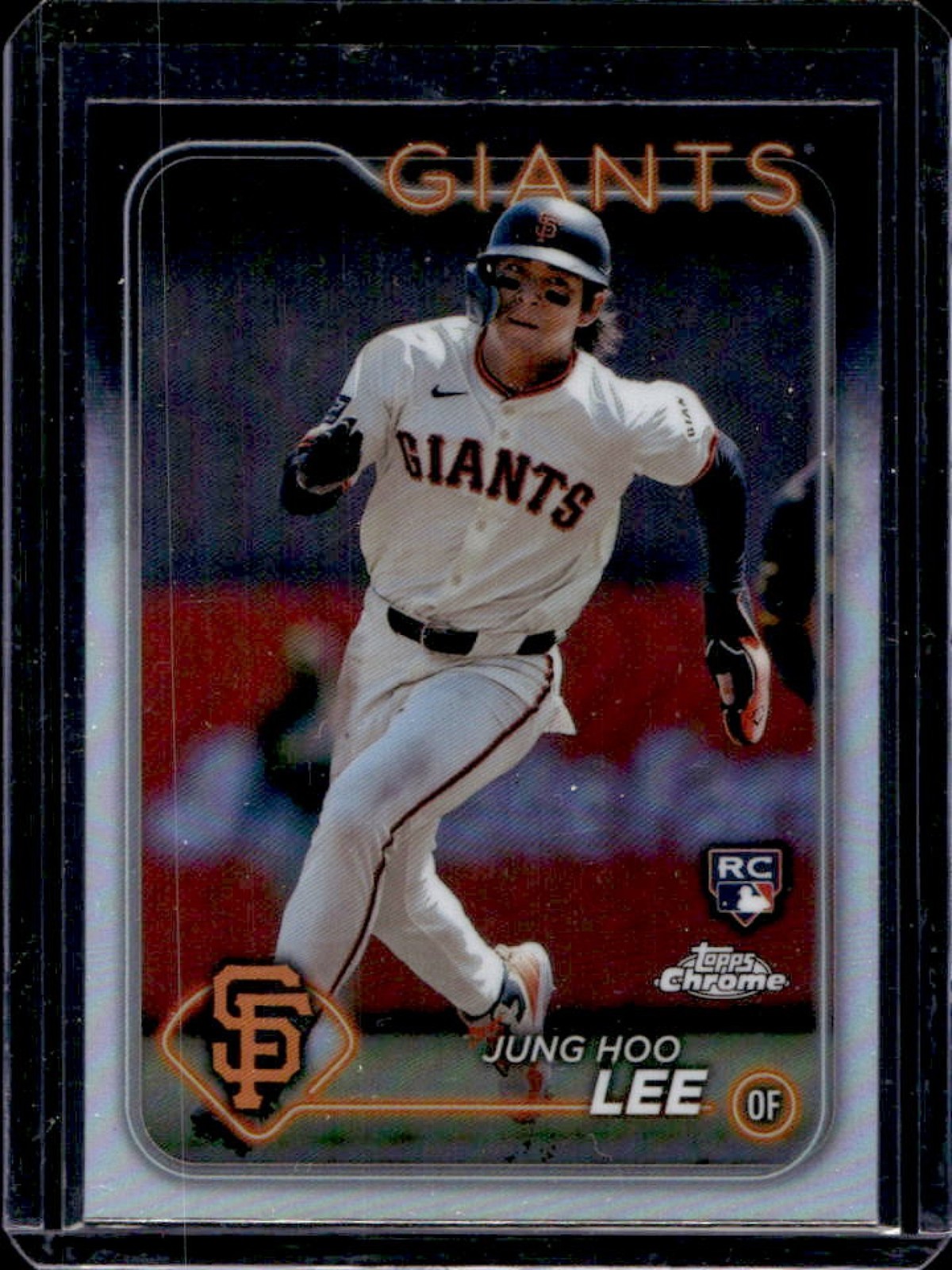2024 Topps Chrome Jung Hoo Lee RC Refractor Rookie #201 Giants