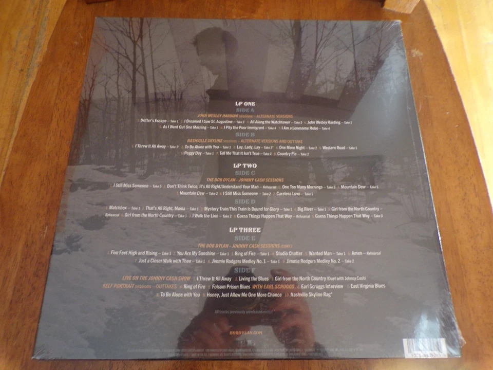 Bob Dylan Travelin' Thru Ft. Johnny Cash Vol. 15 1967-69 2019 Sealed 3LP Boxset - Image 2 of 2