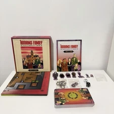 The Addams Family Board Game, Delightfully Frightful Creepy Halloween Horror Gam