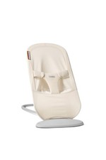 BabyBj rn Bouncer Begin Cream Mesh Newborn Support Natural Motion