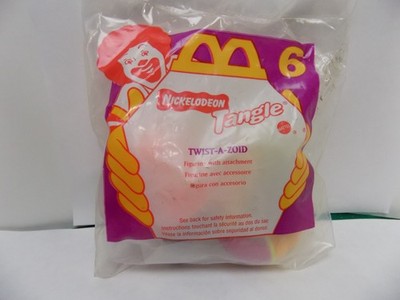 VINTAGE 1996 McDONALD'S / NICKELODEON TANGLE TWIST-A-ZOID- NIP - SEALED #6