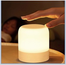 Portable Baby Night Light, 3 Colours Egg Nursery, Rechargeable, For Kids, LED