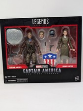 Marvel Legends Captain America And Peggy Carter 2 Pack New Selaed
