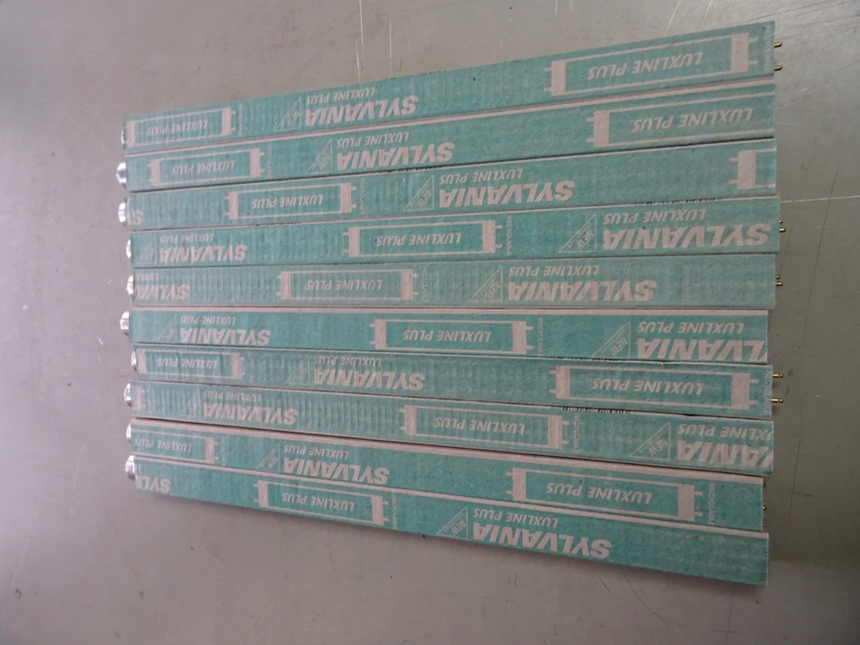 SYLVANIA 0001850 F15W/827 LUXLINE PLUS Fluorescent Tube 10 Pack - Image 2 of 4