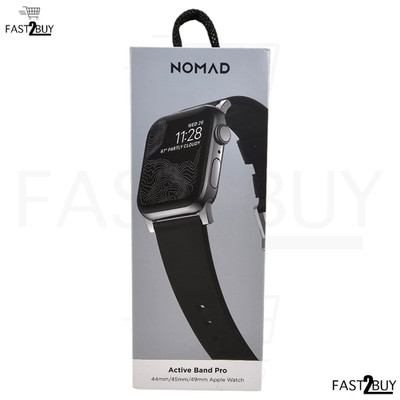 Nomad Active Band Pro Schwarz für Apple Watch 44/45/49 mm
