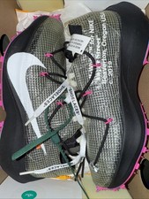 Nike Vapor Street OFF-WHITE Women Sz 9 BLK LASER FUCHSIA CD8178001 Box Dmg Aging