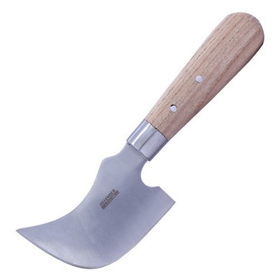 Defender-Xtreme 8.5'''' Hand Made Crescent Shape Lead Knife Wood Handle With Sheat