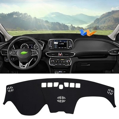 Autorder Dashboard Cover Mat for Hyundai Santa Fe 2019-2023