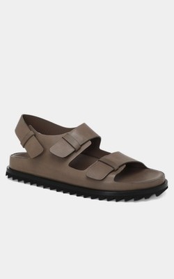 Officine Creative Agora Sandalen Leder Taupe Gr. 39 NEU