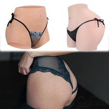 Silicone Underwear Shorts Panty Fake Vagina Transgender For Crossdresser