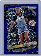 2025 Panini Prizm WNBA #13 Ariel Atkins Blue Velocity Prizms